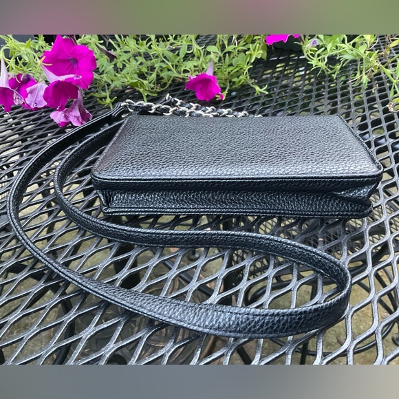 Sharp Steve Madden Multi Pocket Silver Hardware & Chain Wallet Bag! - Picture 9 of 16